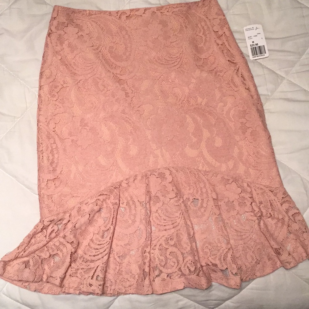 Lace Blush Skirt 🌸